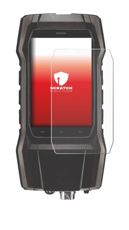 Image of the device Testo 300 with a wide variety of screen protectors.