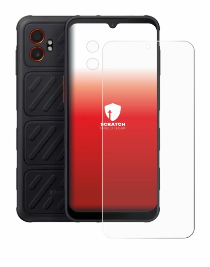 Image of the device Samsung Galaxy XCover 7 Pro (Front+Camera) with a wide variety of screen protectors.