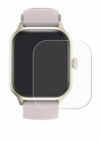 Image of the device LAOYABB QS07 2.01" with a wide variety of screen protectors.