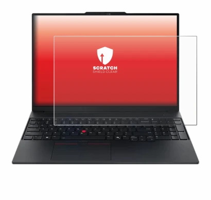 Image of the device Lenovo ThinkPad E16 Gen 3 with a wide variety of screen protectors.