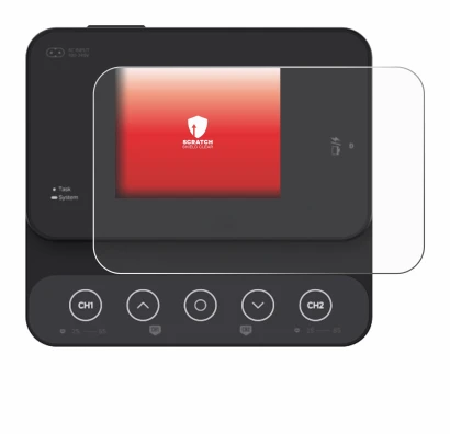 Image of the device ISDT K2Zip with a wide variety of screen protectors.