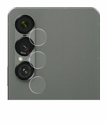 Image of the device Sony Xperia 1 VII (ONLY Camera Lens) with a wide variety of screen protectors.