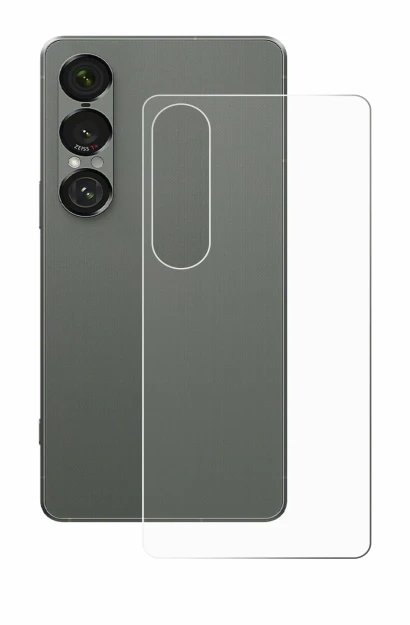 Image of the device Sony Xperia 1 VII (Back) with a wide variety of screen protectors.