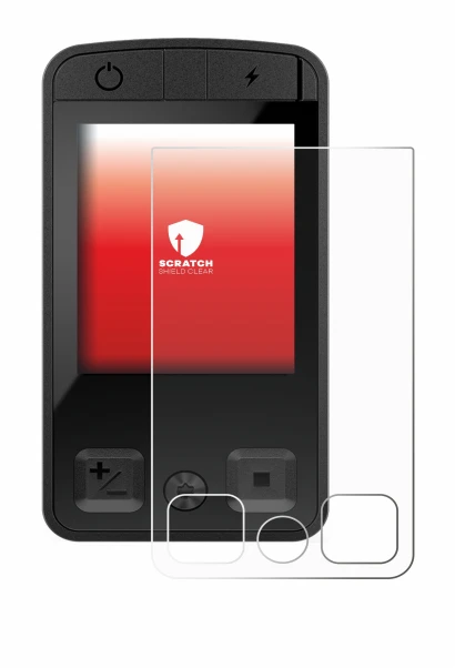Image of the device Bosch Kiox 400C with a wide variety of screen protectors.