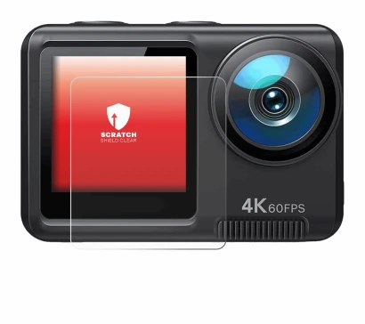 Image of the device Wolfang GA420 with a wide variety of screen protectors.