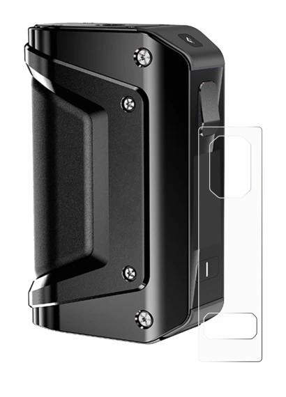 Image of the device GeekVape Aegis Legend 3 with a wide variety of screen protectors.