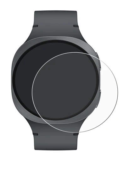 Image of the device Samsung Galaxy Watch 8 (40 mm) with a wide variety of screen protectors.