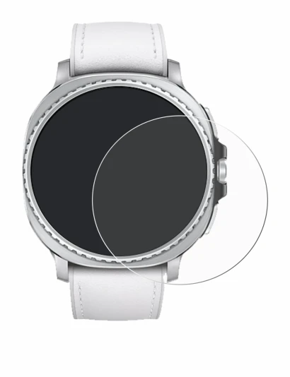 Image of the device Samsung Galaxy Watch 8 Classic (46 mm) with a wide variety of screen protectors.