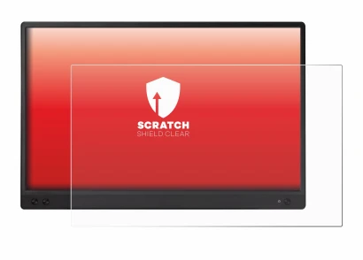 Image of the device ASUS ZenScreen MB166C with a wide variety of screen protectors.