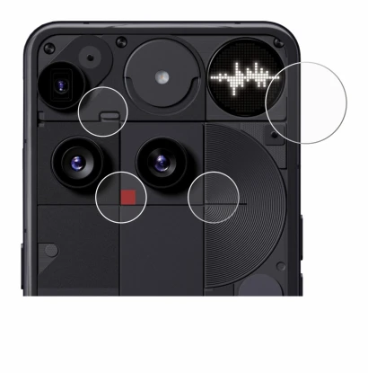 Image of the device Nothing Phone (3) (ONLY Camera Lens) with a wide variety of screen protectors.