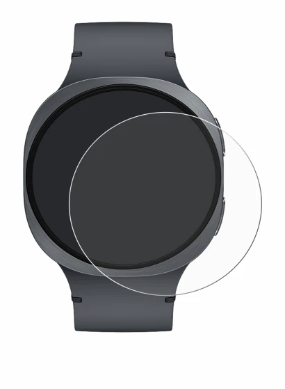 Image of the device Samsung Galaxy Watch 8 (44 mm) with a wide variety of screen protectors.