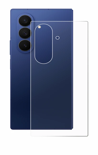Image of the device Samsung Galaxy Z Fold 7 (Back) with a wide variety of screen protectors.