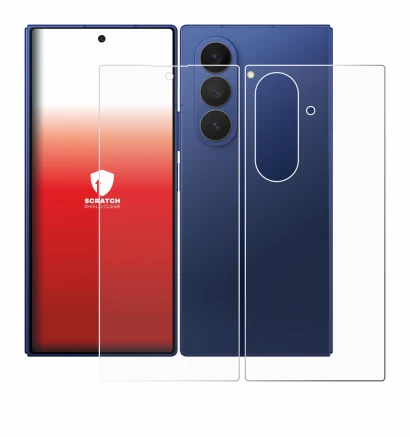 Image of the device Samsung Galaxy Z Fold 7 (Front+Back) with a wide variety of screen protectors.