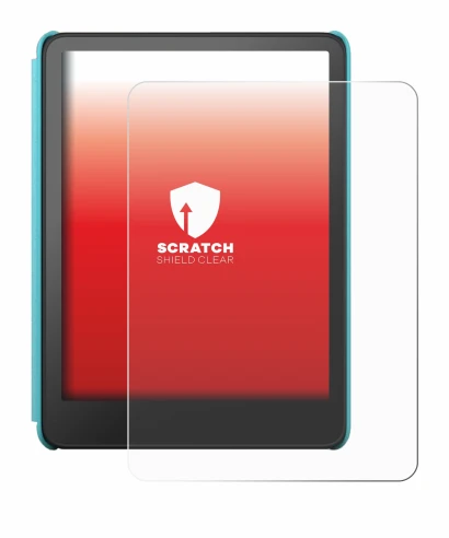 Image of the device Amazon Kindle Colorsoft Kids with a wide variety of screen protectors.