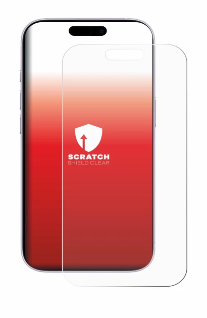 Image of the device Apple iPhone 17 with a wide variety of screen protectors.