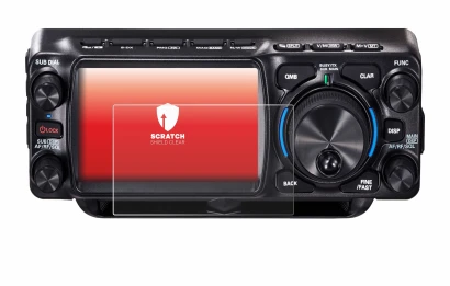 Image of the device Yaesu FTX-1 with a wide variety of screen protectors.