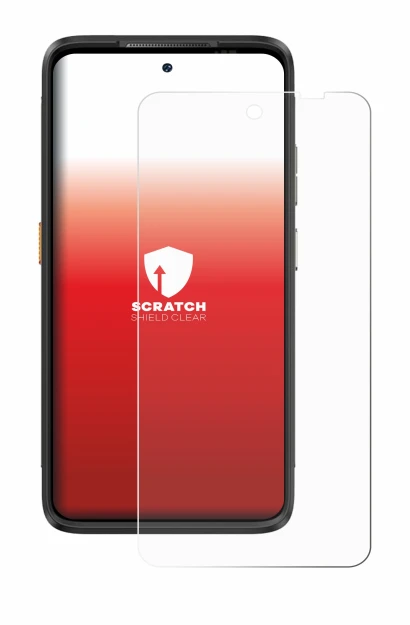 Image of the device Ulefone Armor 23 Ultra with a wide variety of screen protectors.
