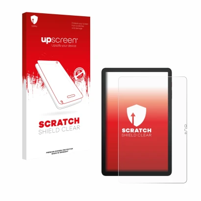 Front side of a product packaging with the brand logo upscreen. Next to it is the device Telekom T Tablet 2 shown with the cor