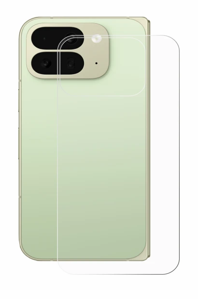 Image of the device Google Pixel 10 Pro Fold (Back) with a wide variety of screen protectors.
