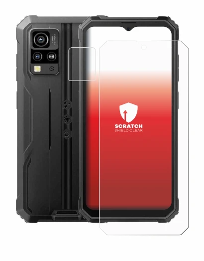 Image of the device Blackview BV4800 (Front+Camera) with a wide variety of screen protectors.