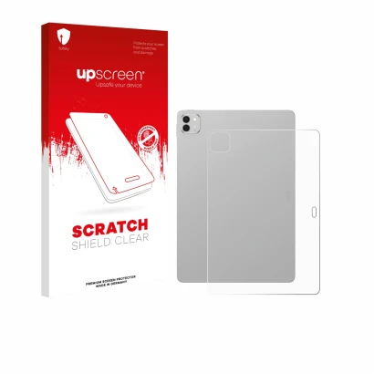 Front side of a product packaging with the brand logo upscreen. Next to it is the device Honor Magicpad 3 (Back) shown with th