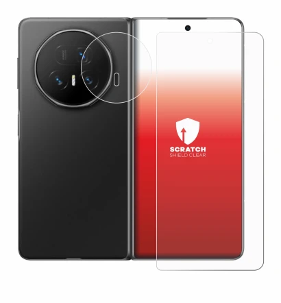 Image of the device Honor Magic V5 (Front+Camera) with a wide variety of screen protectors.