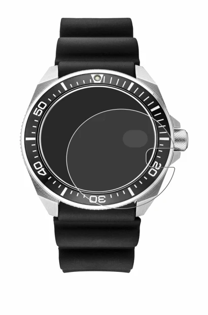 Image of the device Seiko Prospex SRPE37 with a wide variety of screen protectors.