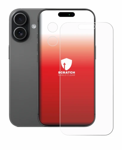 Image of the device Apple iPhone 17 (Front+Camera) with a wide variety of screen protectors.