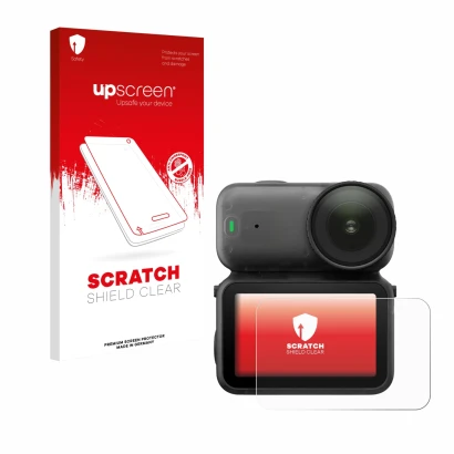 Front side of a product packaging with the brand logo upscreen. Next to it is the device DJI Osmo Nano shown with the correspo