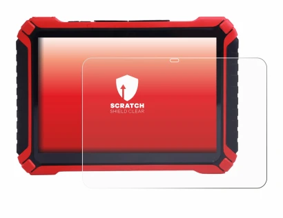 Image of the device Launch X-431 Pad IX with a wide variety of screen protectors.