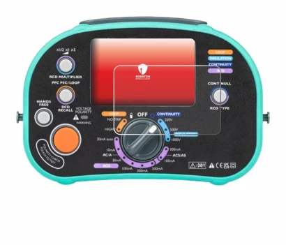 Image of the device Kewtech KT63DL with a wide variety of screen protectors.