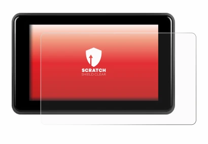 Image of the device Vechtel Carplay 5" with a wide variety of screen protectors.