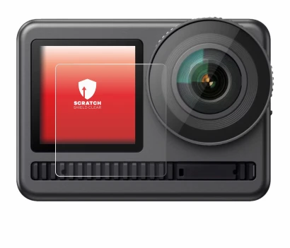 Image of the device Akaso Brave 8 (Front display) with a wide variety of screen protectors.