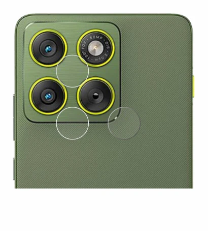 Image of the device Motorola Edge 70 (ONLY Camera Lens) with a wide variety of screen protectors.