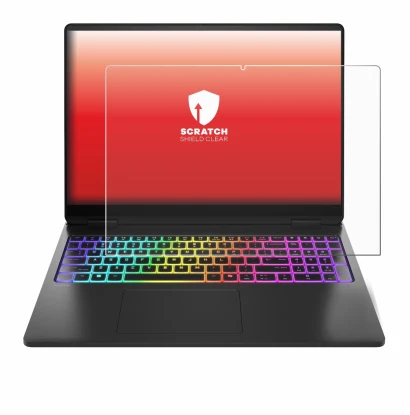 Image of the device HP Omen Max 16 with a wide variety of screen protectors.