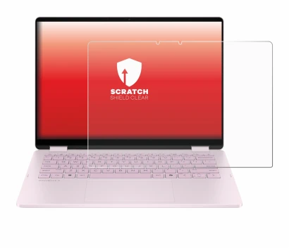 Image of the device HP OmniBook 5 Flip 14 14-fp0153ng with a wide variety of screen protectors.