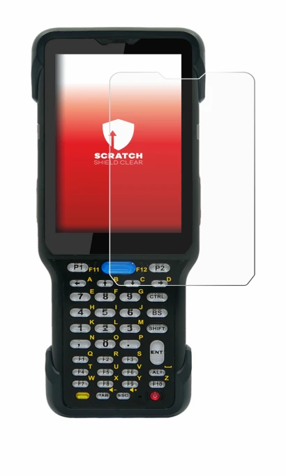 Image of the device Unitech HT730 with a wide variety of screen protectors.