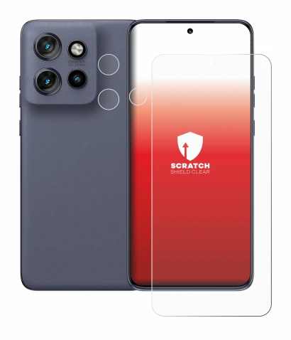 Image of the device Motorola Edge 60 Neo (Front+Camera) with a wide variety of screen protectors.
