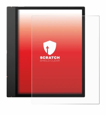 Image of the device Boox Note Air 5 C with a wide variety of screen protectors.