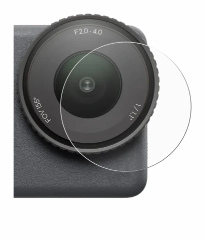Image of the device DJI Osmo Action 6 (Lens) with a wide variety of screen protectors.