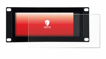 Image of the device GeeekPi DP-0059 7.84" with a wide variety of screen protectors.