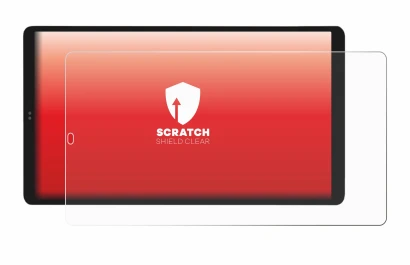 Image of the device Shelly Wall Display X2i with a wide variety of screen protectors.