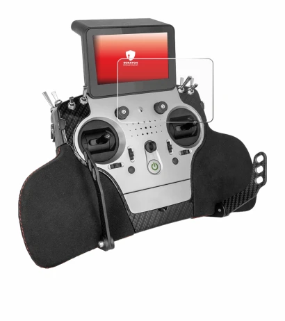 Image of the device PowerBox Systems Core with a wide variety of screen protectors.