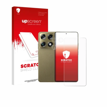 Front side of a product packaging with the brand logo upscreen. Next to it is the device Motorola Signature 165 (Front+Camera)