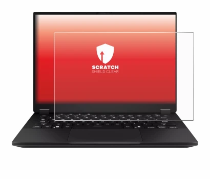 Image of the device ASUS TUF Gaming A14 with a wide variety of screen protectors.