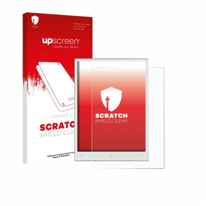 Front side of a product packaging with the brand logo upscreen. Next to it is the device Viwoods AiPaper Mini shown with the c