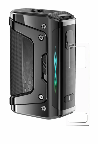 Image of the device GeekVape Aegis Legend 5 with a wide variety of screen protectors.