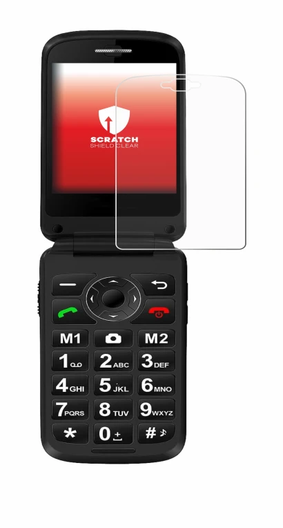 Image of the device Simvalley Mobile XL-970 with a wide variety of screen protectors.