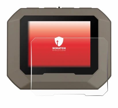 Image of the device Garmin Xero C2 with a wide variety of screen protectors.