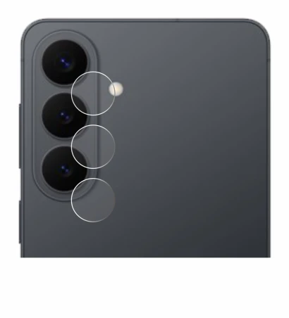 Image of the device Samsung Galaxy S26 Plus (ONLY Camera Lens) with a wide variety of screen protectors.